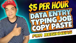 ONLINE JOBS | Typing Job | Data Entry | Copy Paste Work From Home How To Find Job For Beginners