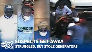 SW Houston suspects wanted in hardware store robbery
