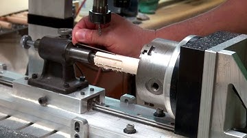 Cue Making - CueBillet 4th Axis Test