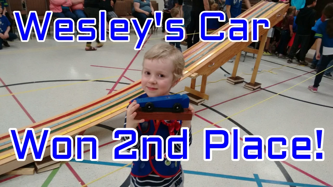 Making our Awana Grand Prix Car Pinewood Derby Race YouTube