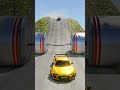 Cars vs Chained Bollard Crush – BeamNG.Drive #414