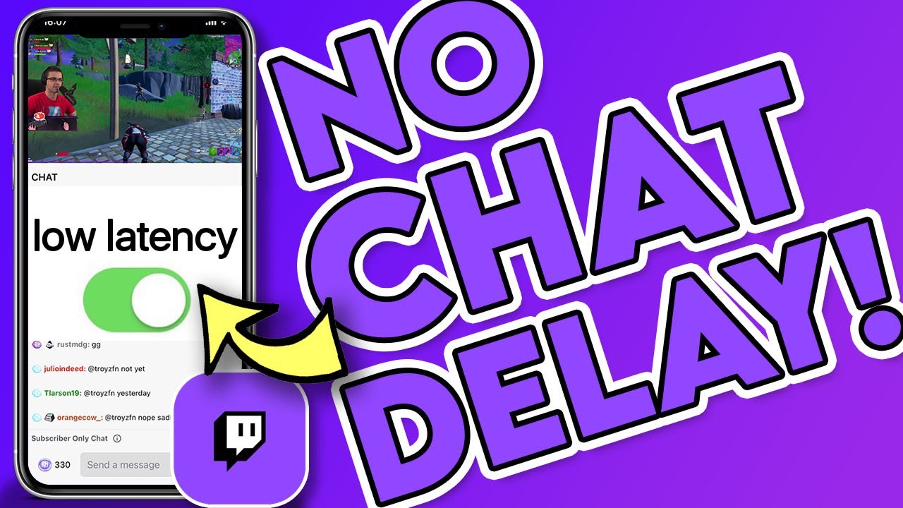 Set Up Twitch Low Latency Chat For Iphone Ios Youtube