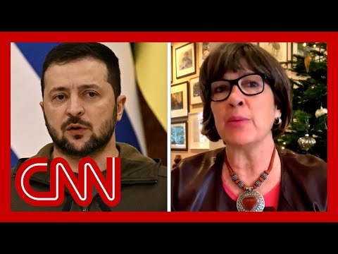 ‘Massively important’: Amanpour on Zelensky’s surprise trip to US