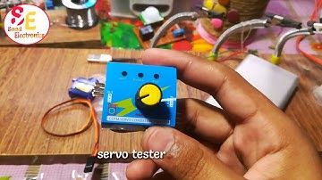 | How to test servo without Arduino | Servo Tester Review| Saad Electronics |