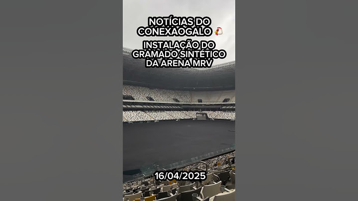 16/04/2025 - VEJA COMO ESTÁ A INSTALAÇÃO DO GRAMADO SINTÉTICO NA ARENA MRV