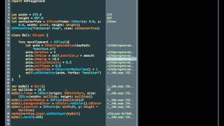 CASpringAnimation + Playgrounds (swift)