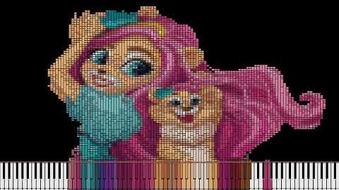 Enchantimals sound like in Dark Midi