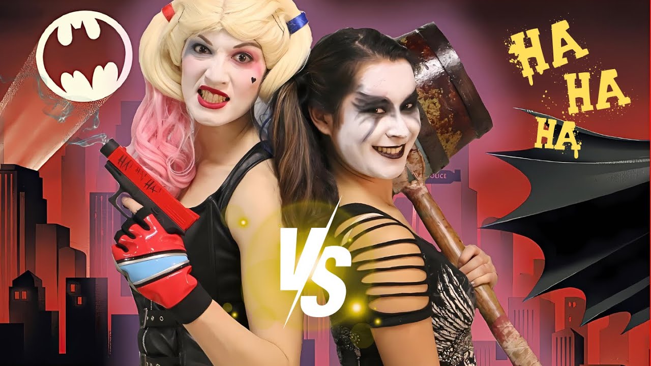 БЭТМЕН против ХАРЛИ КВИНН и ЙО-ЙО