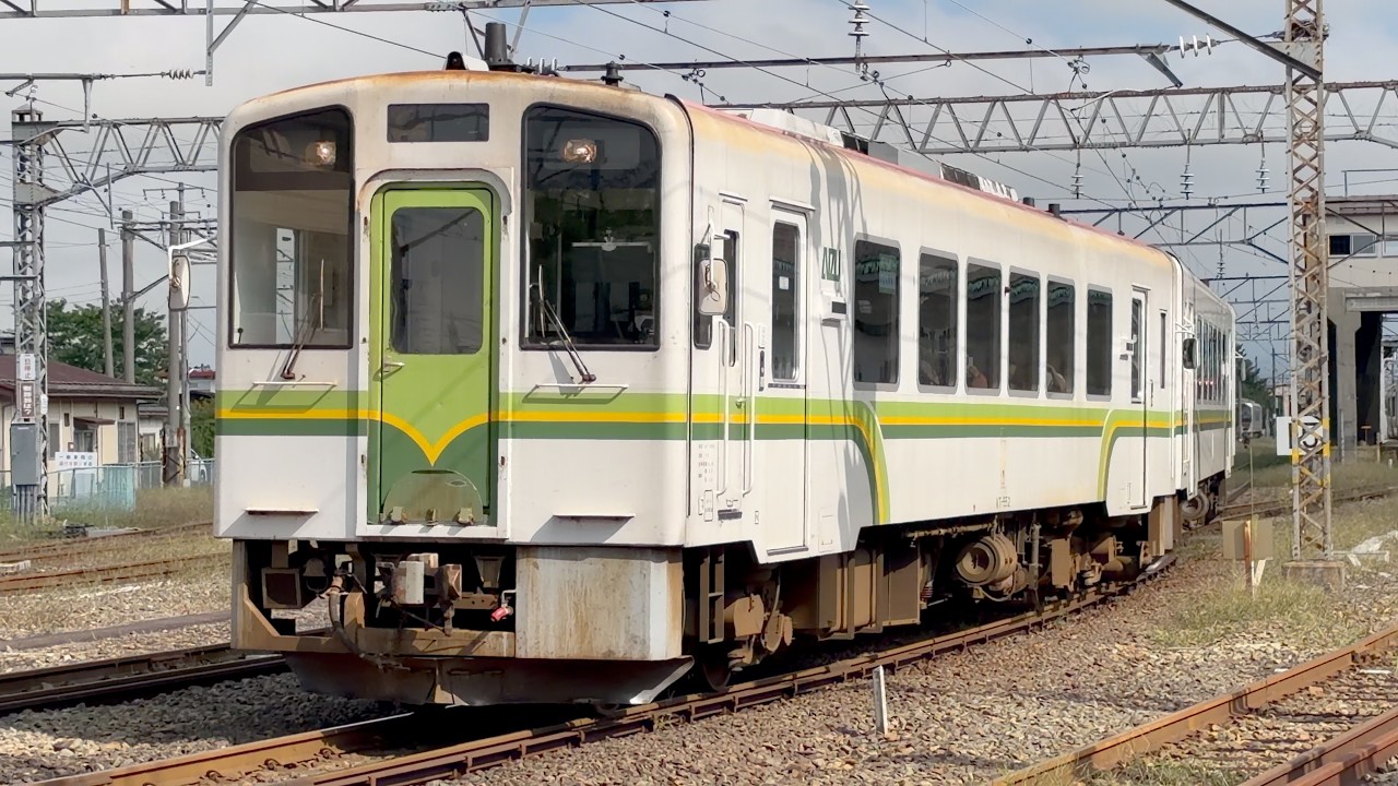 会津鉄道AT-550形AT-552 会津若松~七日町 発車 他 2026/09/23 - YouTube