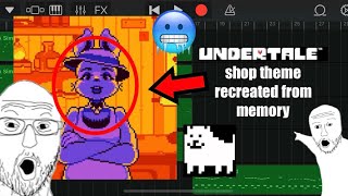 Undertale - Shop (Recreated from memory)