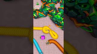 Wormate.io / Snake Game 🐍 Game - Shorts #wormateio #gaming #trending #wormszone #snakegame #snake