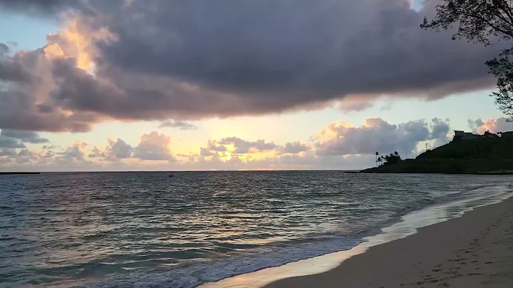 Hawaiian Sunrise - Kailua Beach Park Oahu, Hawaii