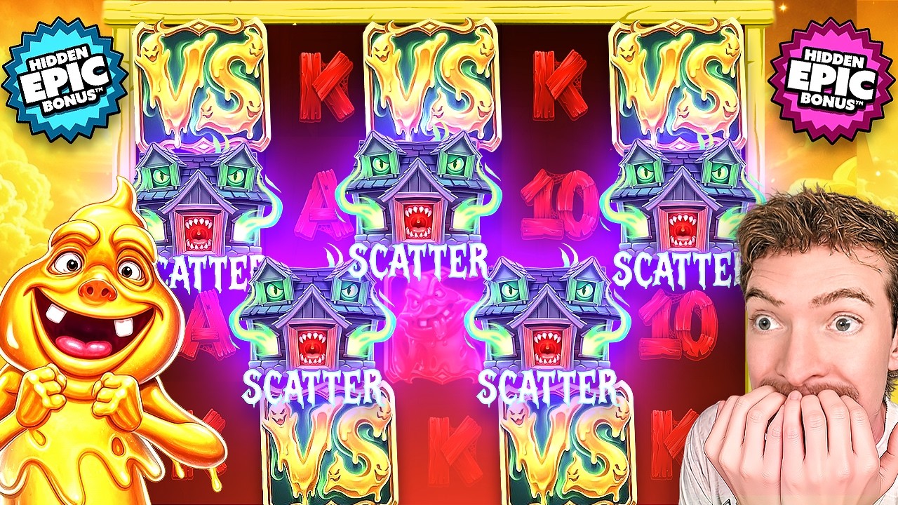 WE GOT THE HIDDEN BONUS on HAUNTED DUELS *NEW* SLOT...