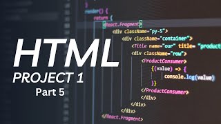 HTML Website Project part-5 | HTML tutorial for beginners | Web Development Tutorial in Urdu