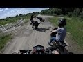 Покатушки На Скутерах Honda dio / Yamaha jog [GoPro]