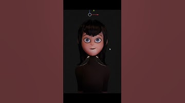 Mavis from Hotel Transylvania in blender #blender #art #3dmodeling