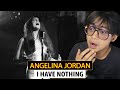 GUITARIST Reacts to ANGELINA JORDAN - I Have Nothing (Whitney Houston Cover) | First Time Reaction!!