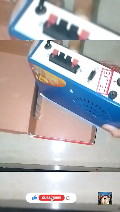 2 channel amplifier unboxing | mic amplifier | #amplifier #unboxing | @sfminirockstar5477