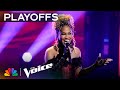 Toni Lorene Nails Unbelievable Riffs on Jazmine Sullivan's "Bust Your Windows" | Voice Playoffs