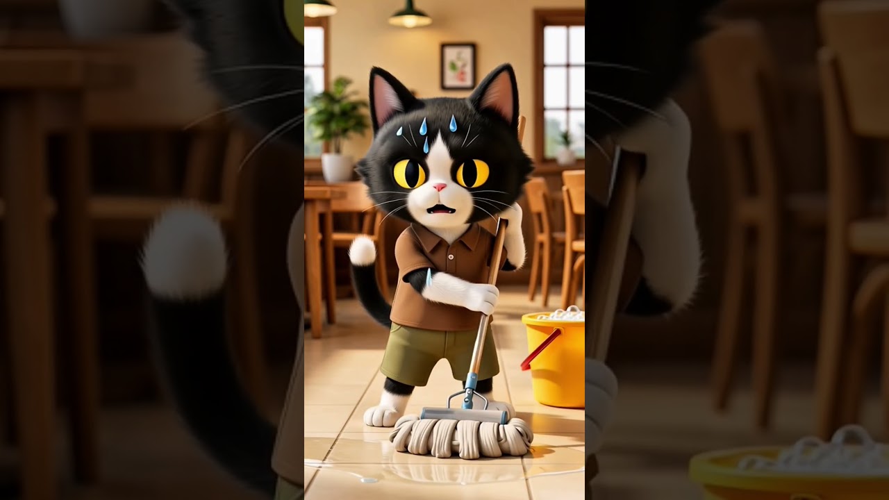 He Failed School… But Carried the Weight of a Family 💔🐱