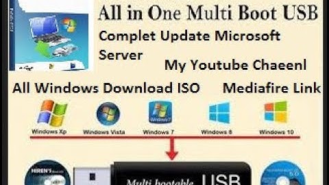 Create Multi Bootable USB from ISO with Ventoy