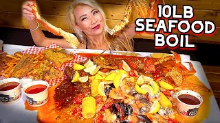 10LBS SEAFOOD BOIL!!!! ALL YOU CAN EAT FOR $50?! Shaking Crab in Las Vegas, NV!! #RainaisCrazy