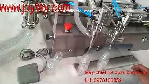 Máy chiết rót mật ong, máy chiết rót dầu nhớt, máy chiết rót sữa tắm, máy chiết rót dầu gội đầu