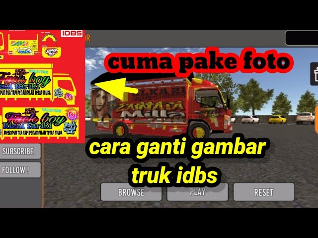 cara ganti skin/gambar truk idbs Indonesia class=