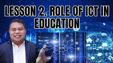 Role of ICT in Education II Lesson 2 Technology for Teaching and Learning II #deped #teacher #chedu