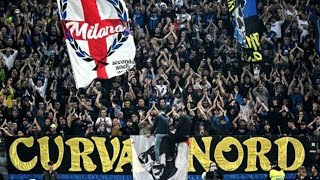 Curva Nord in transferta contro Udinese [08/04/2024] , Serie A