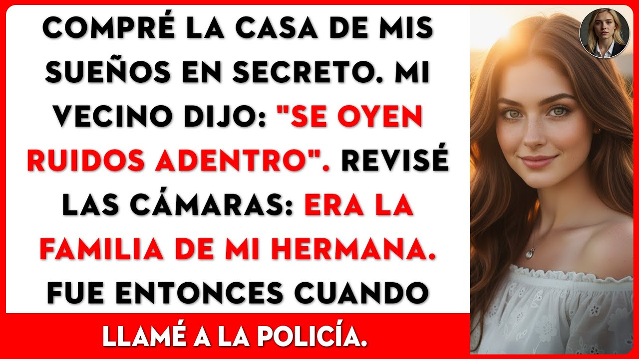 Compré la casa de mis sueños en secreto y encontré a mi hermana celebrando una fiesta.