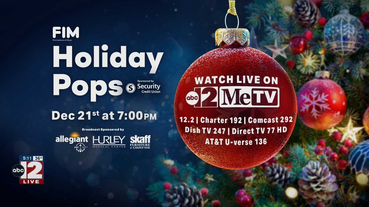 ABC12 airing annual Holiday Pops concert this weekend - YouTube
