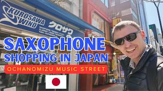 Is This the Cheapest Place to Buy a Saxophone in Japan (Ochanomizu Tour)