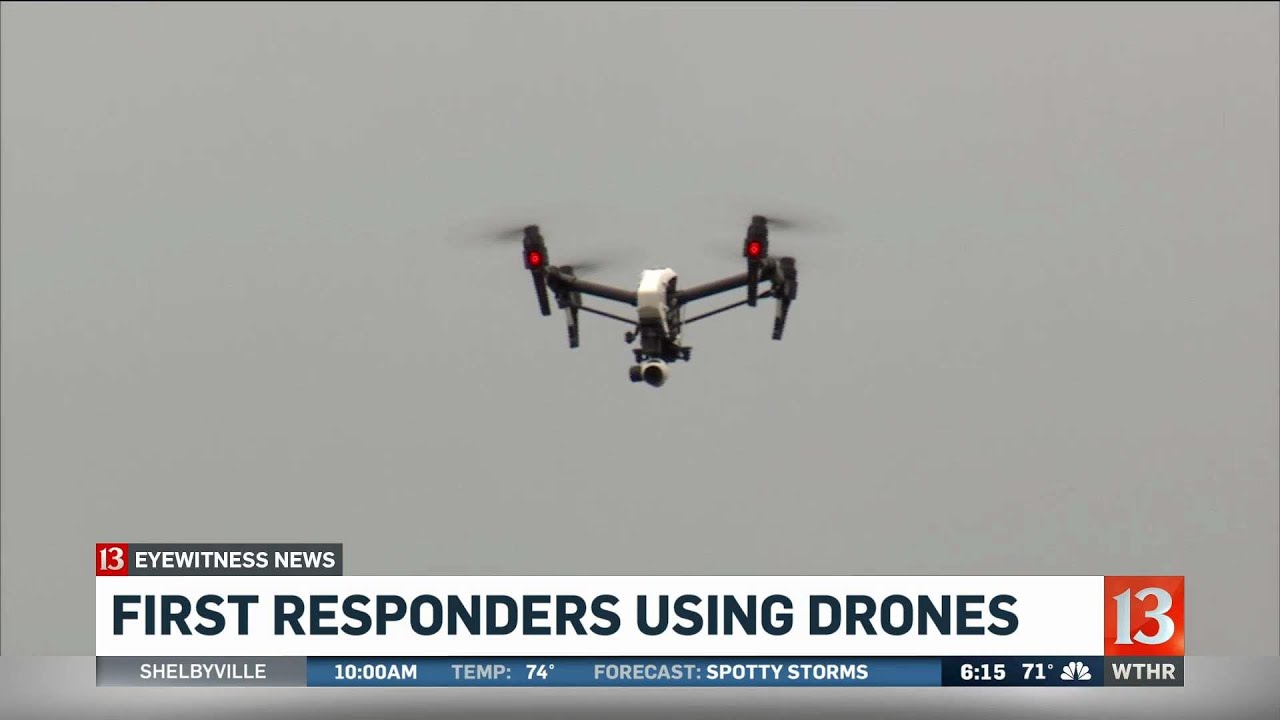 Drones becoming popular tool for first responders - YouTube