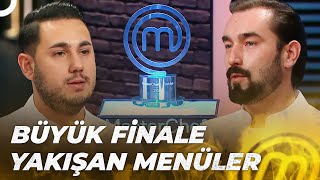 Masterchef Büyük Finalde İlk Tur Menüleri Masterchef Türkiye 177. Bölüm