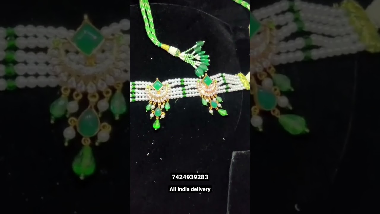 Gold Kanthi Design by Shree Balaji Jewellers 🥰 Rajasthani Jewellery