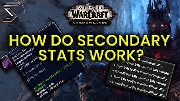 How Secondary Stats Work in Shadowlands