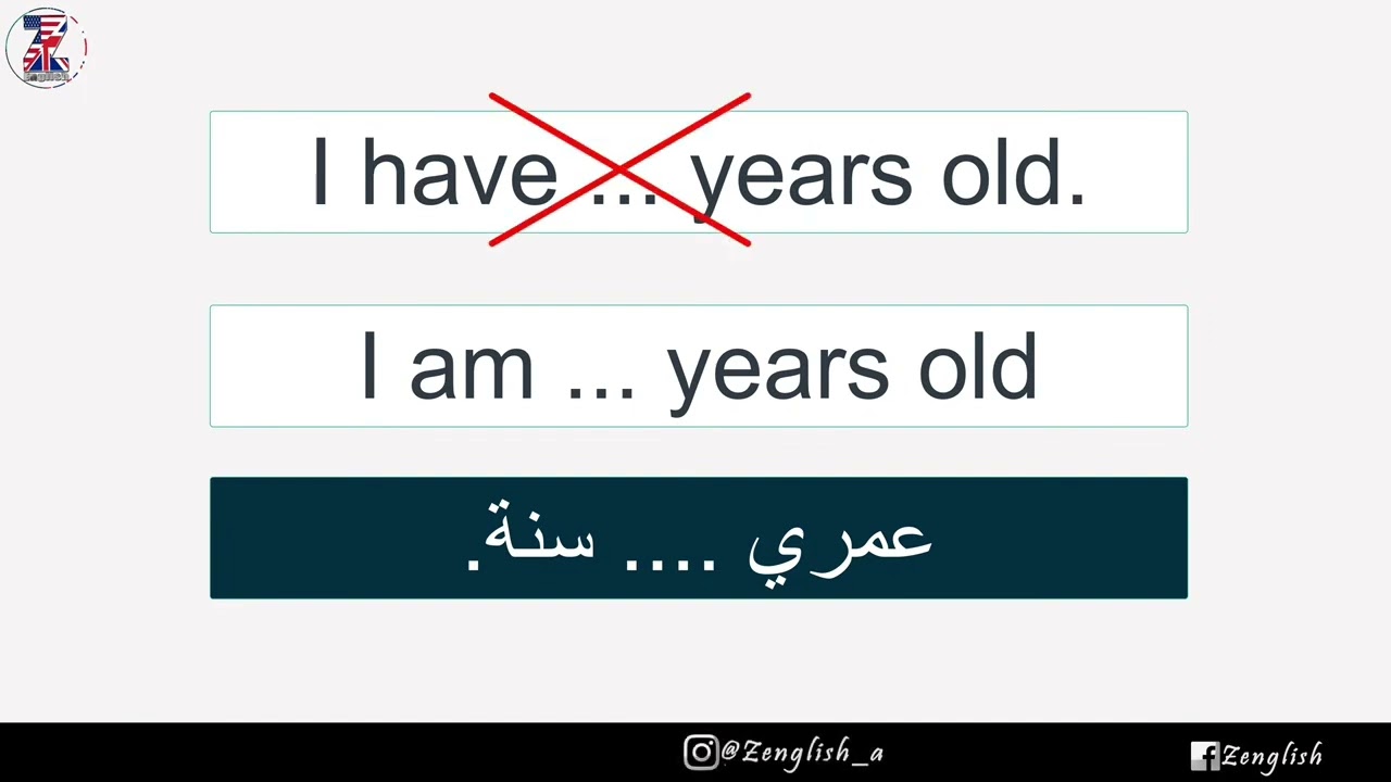 تعليم جمل بالانكليزي