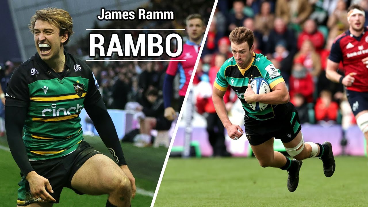 James Rambo James Ramm - Rambo | Northampton Saints Rugby Tribute - YouTube