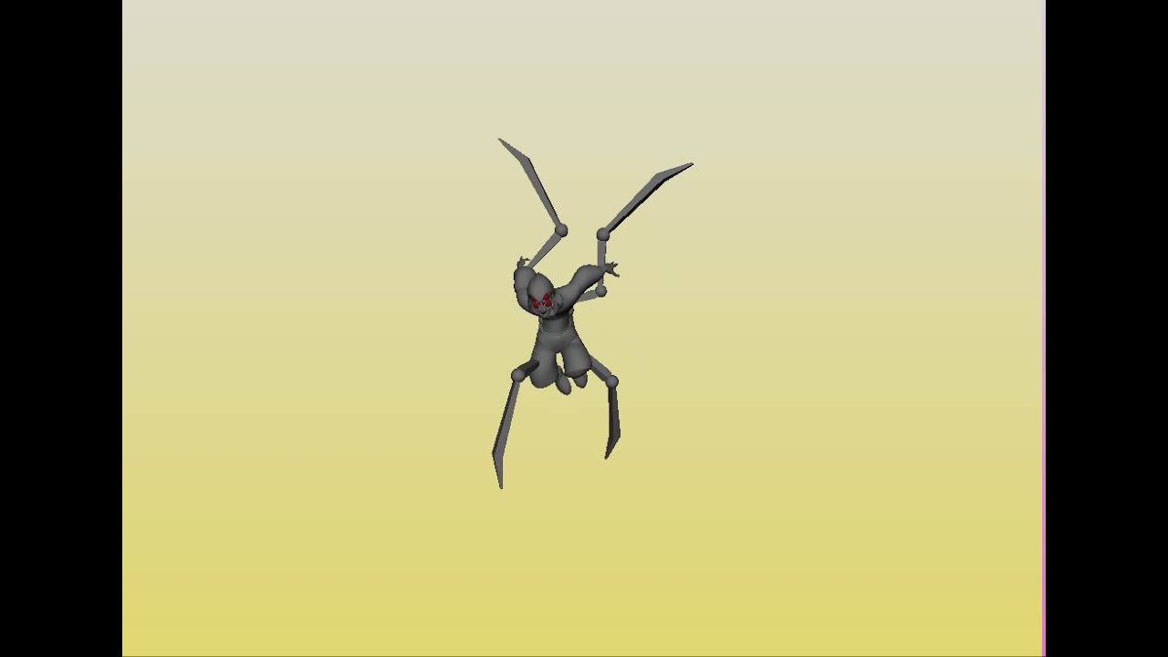 Arachnid Rig Arachnid humanoid Rig Test - YouTube