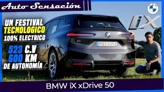 Prueba BMW iX xdrive50 Msport 2022 . El Kaiser tecnológico y eléctrico de BMW.