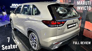 2024 Maruti Suzuki Invicto Alpha Model - Price, Interiors, Features, Mileage | INVICTO 7-Seater MPV