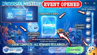 How To Open Undersea Mystery Event Kaise Complete Karen  Free Undersea Flop Emote Kaise Milega Ff