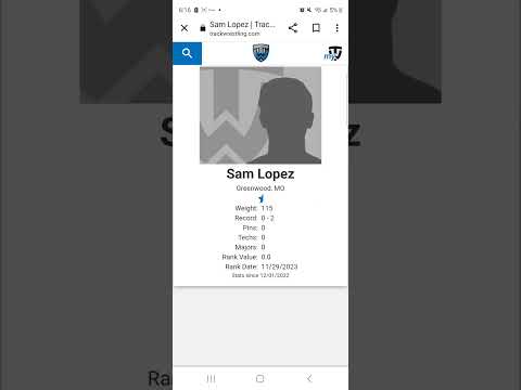 Trackwrestling.com / Navigation Example