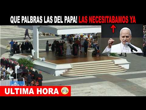 INCREDIBLE! We Catholics NEEDED to hear THIS from the POPE!