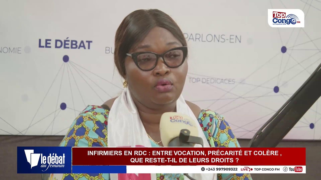 INFIRMIERS EN RDC : ENTRE VOCATION, PRÉCARITÉ ET COLÈRE , QUE RESTE-T-IL DE LEURS DROITS ?