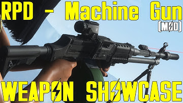 Fallout 4: RPD - Machine Gun - Weapon Mod Showcase