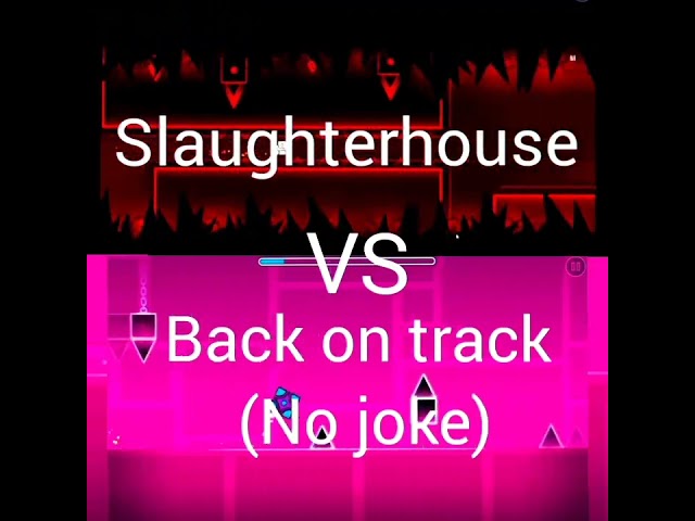 Slaughterhouse vs Back on Track (no joke) #short #shorts class=