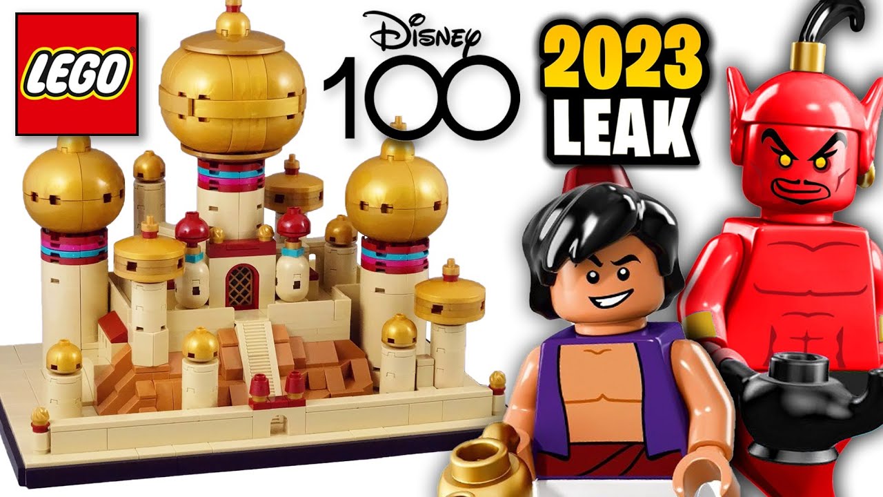 LEGO Disney 100 Aladdin Agrabah Summer 2023 Set Leak Brick Finds & Flips