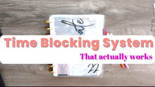 How To Time Block In A Planner | Time Management Hack For Anyone